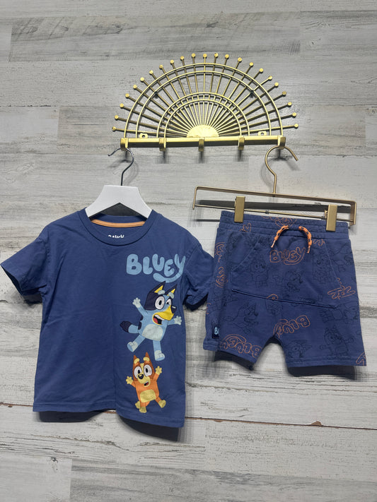 Size 3t Bluey Two Piece Outfit Set - Good Used Condition*