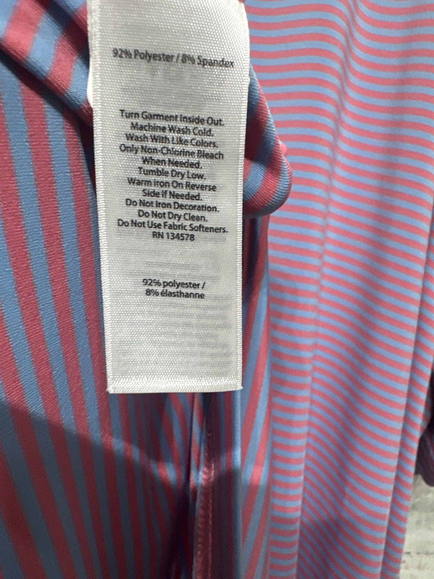 Men’s XXL Vineyard Vines Performance Polo Shirt - Very Good Used Condition