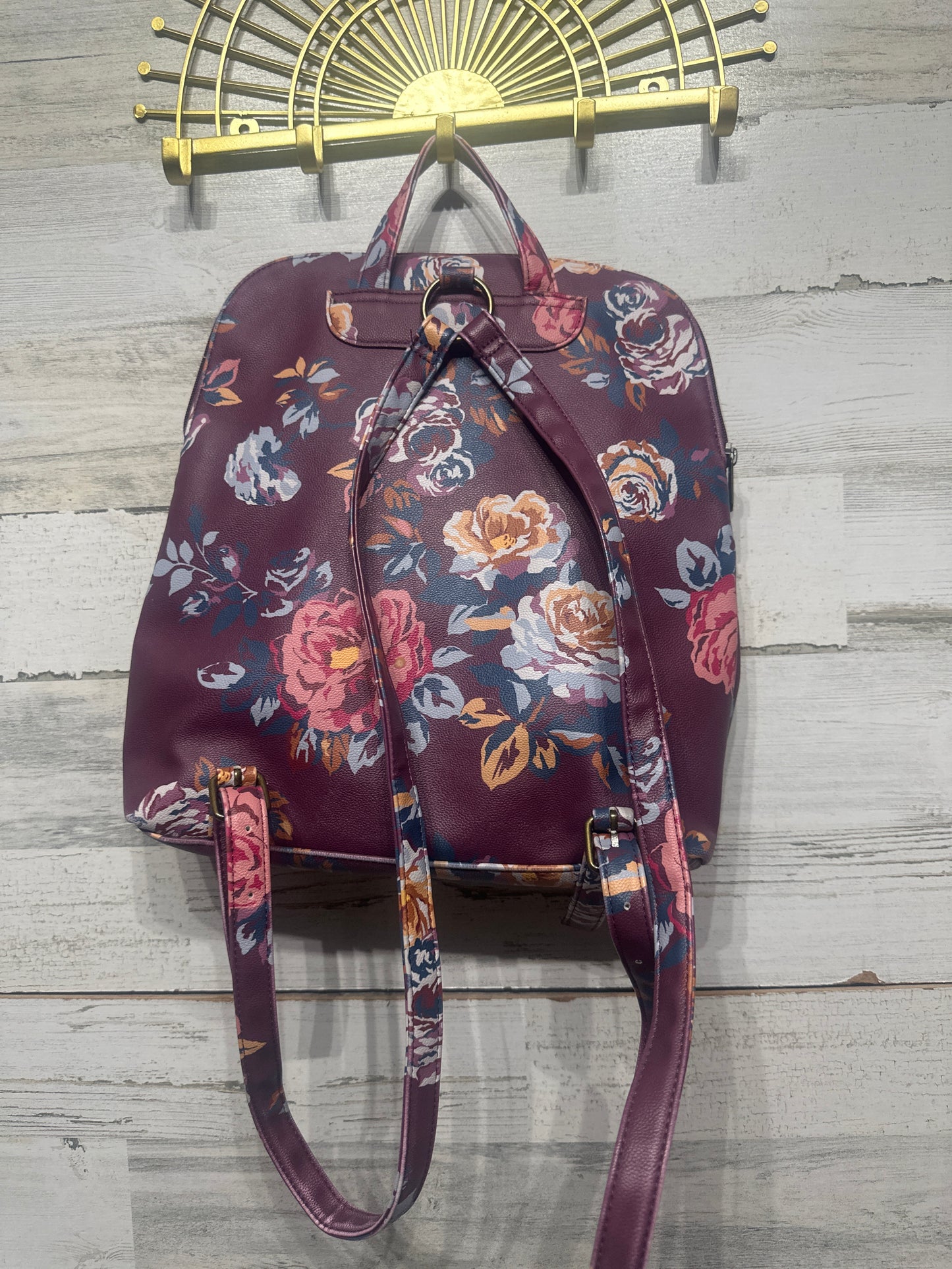 Preowned Matilda Jane Floral Backpack - Good Used Condition