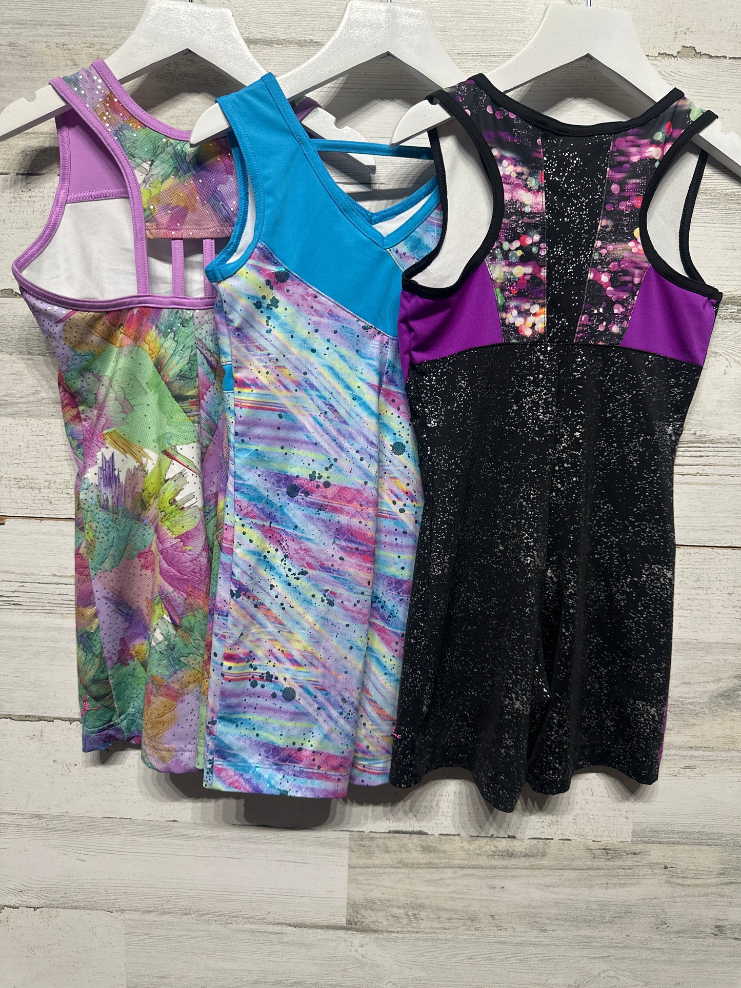 Dancewear Unitard Lot - Capezio Future Star - Girls Size Small - VGUC