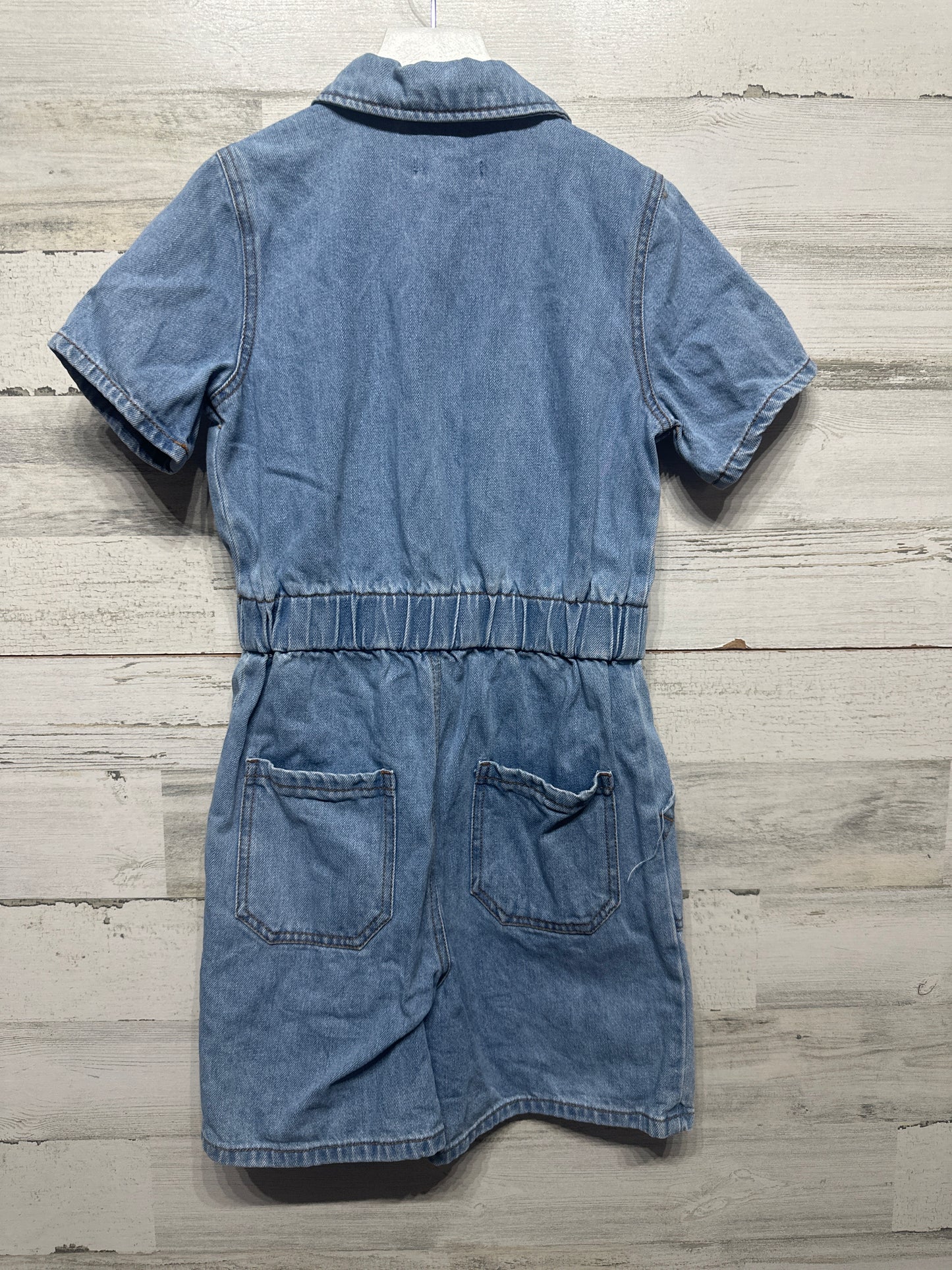 Size Medium GB Girls Denim Romper - Very Good Used Condition