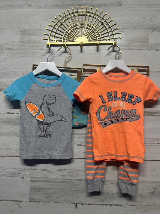 Size 3t Simple Joys Pajama Lot (4 Pieces) - Good Used Condition