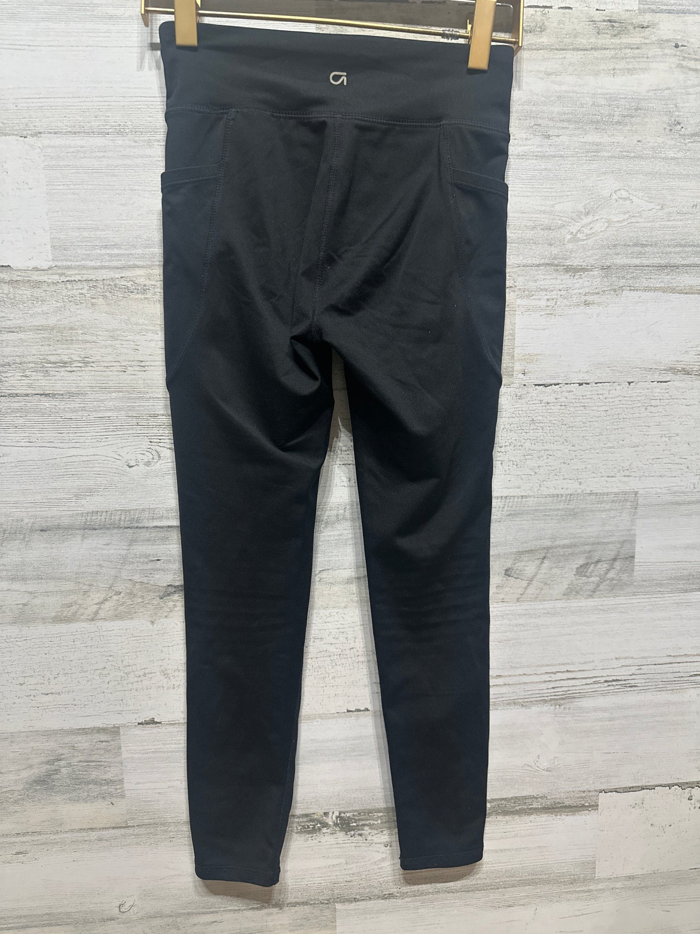 Girls Size 8 Gap Fit Black Active Leggings - Very Good Used Condition