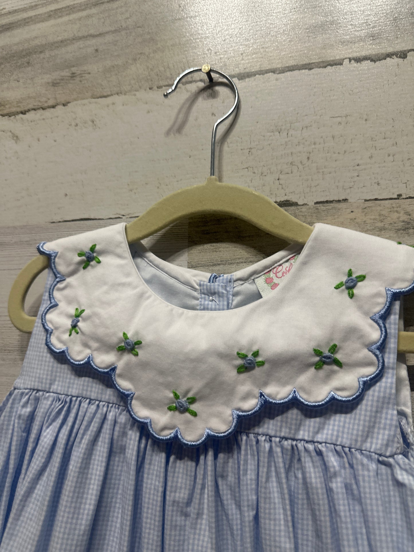 Girls Size 4t Cecil and Lou Embroidered Dress - Very Good Used Condition