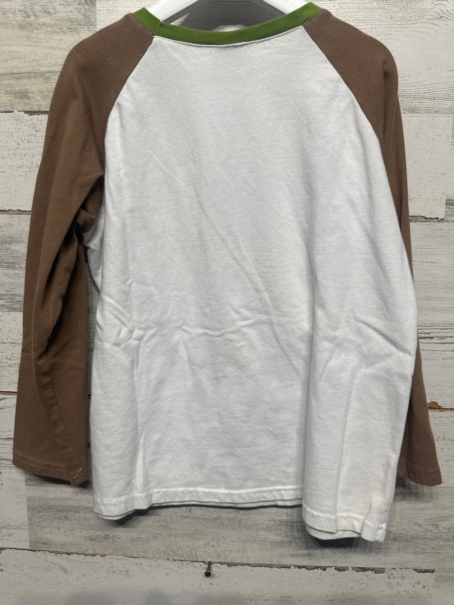 Boys Turkey Applique Shirt Fits Like 6/7 GUC