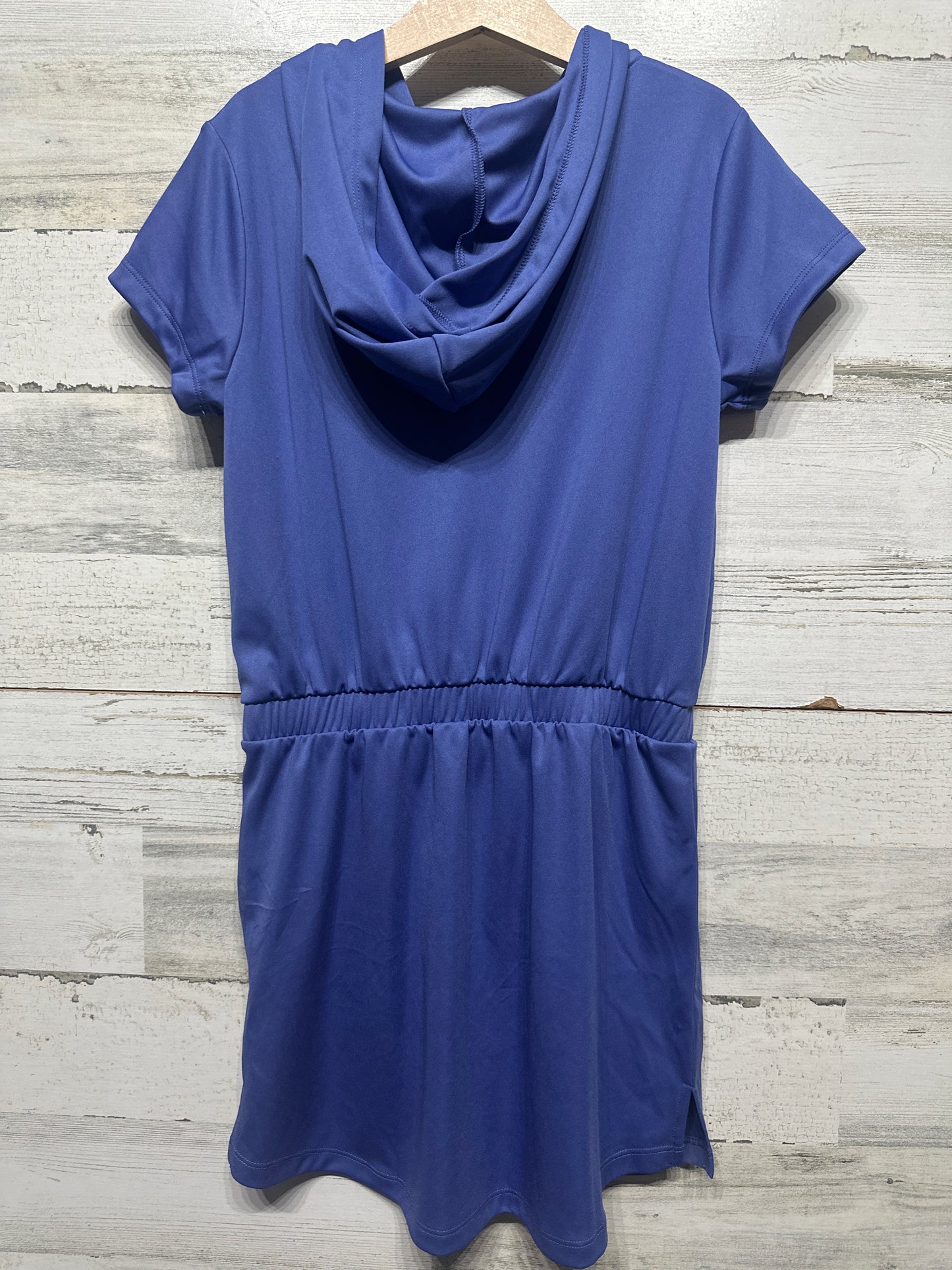 Girls Size Youth Medium (10/12) Under Armour Hooded Swim Coverup Dress - Very Good Used Condition