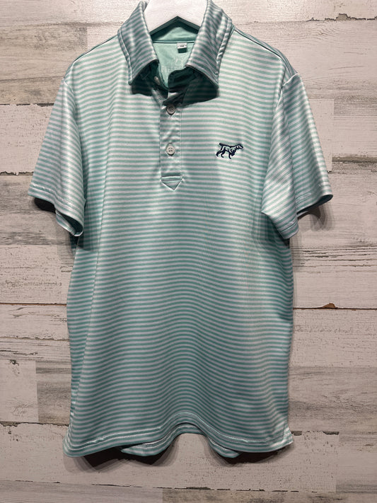 Size Youth Medium (10-12) Fieldstone Performance Polo Shirt - Very Good Used Condition