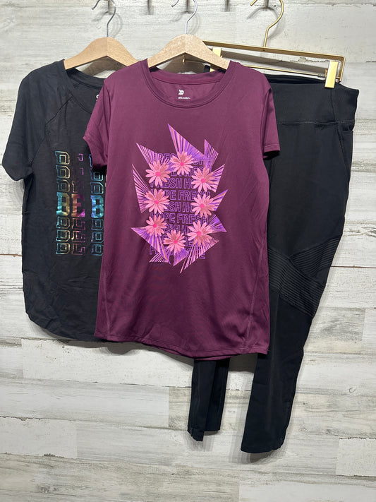 Size 10/12 Athletic Clothing Lot (3 Pieces) - Good Used Condition