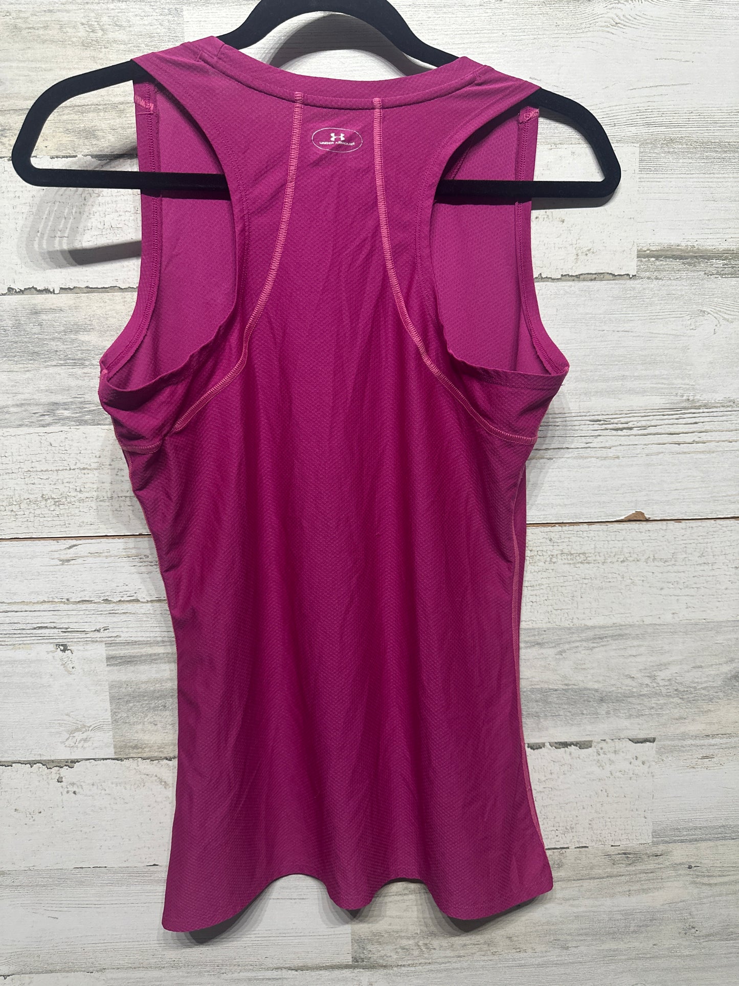 Women's Size Medium Fitted Under Armour Tank Heat Gear Tank Top - Good Used Condition