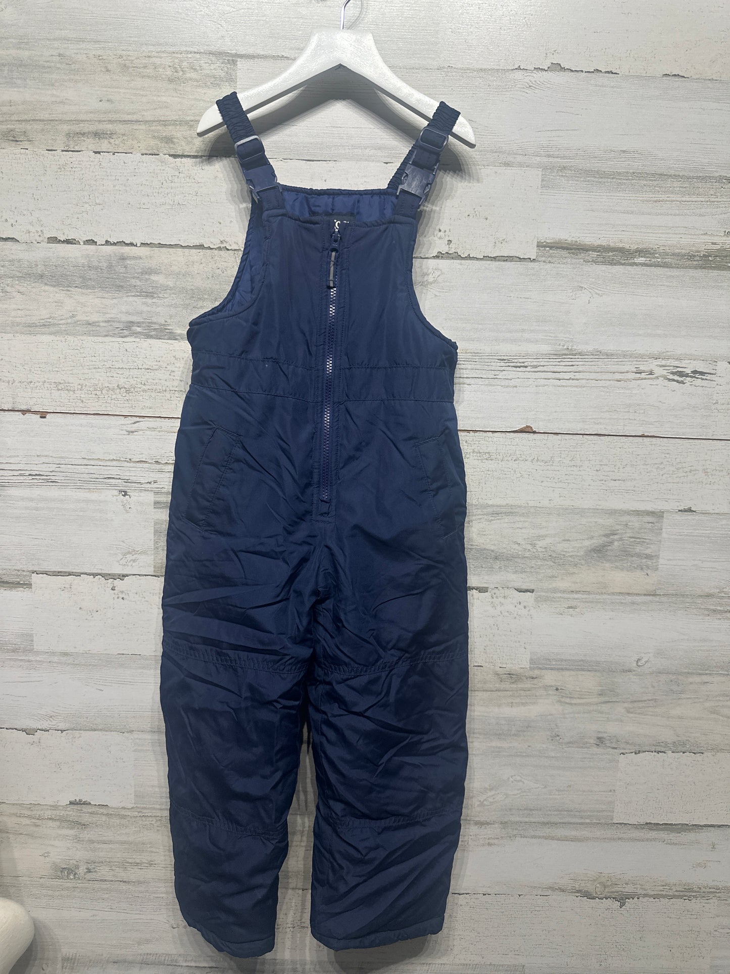 Boys Size 5 Osh Kosh Snowbib and Jacket Set - Good Used Condition