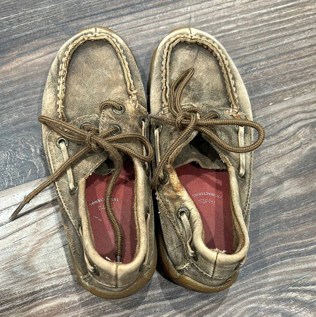 Boys Size 12.5 (Little Kid) Twisted X Youth Casual Driving Moc Shoes - Play Condition