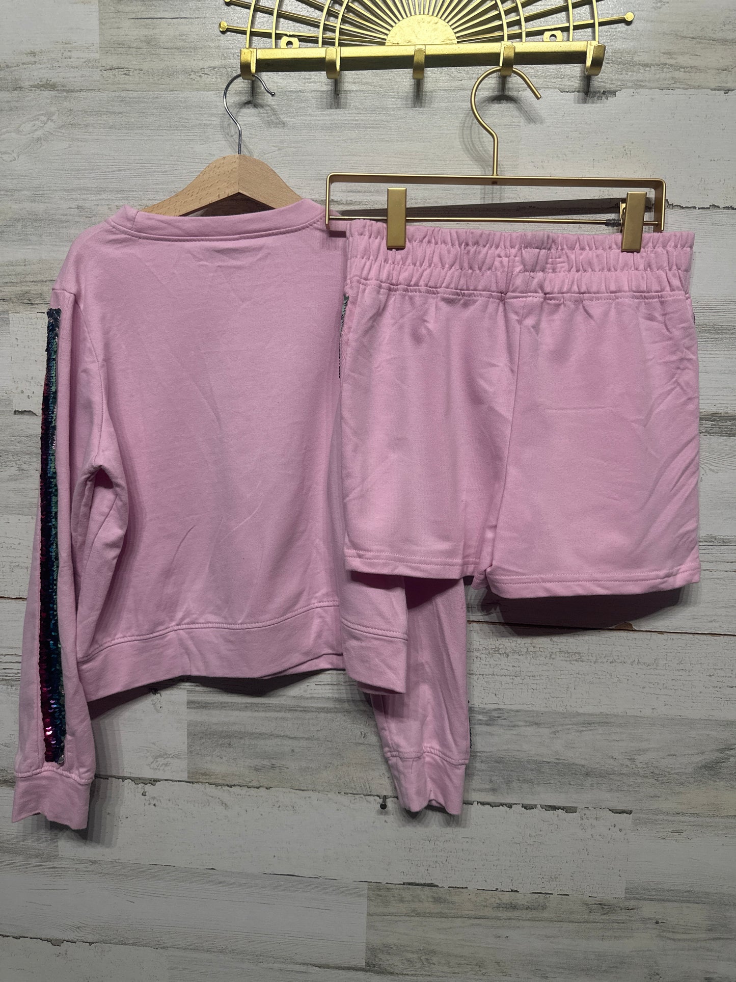 Size 8/10 BCG Two Piece Flip Sequin Set - Very Good Used Condition/NWT