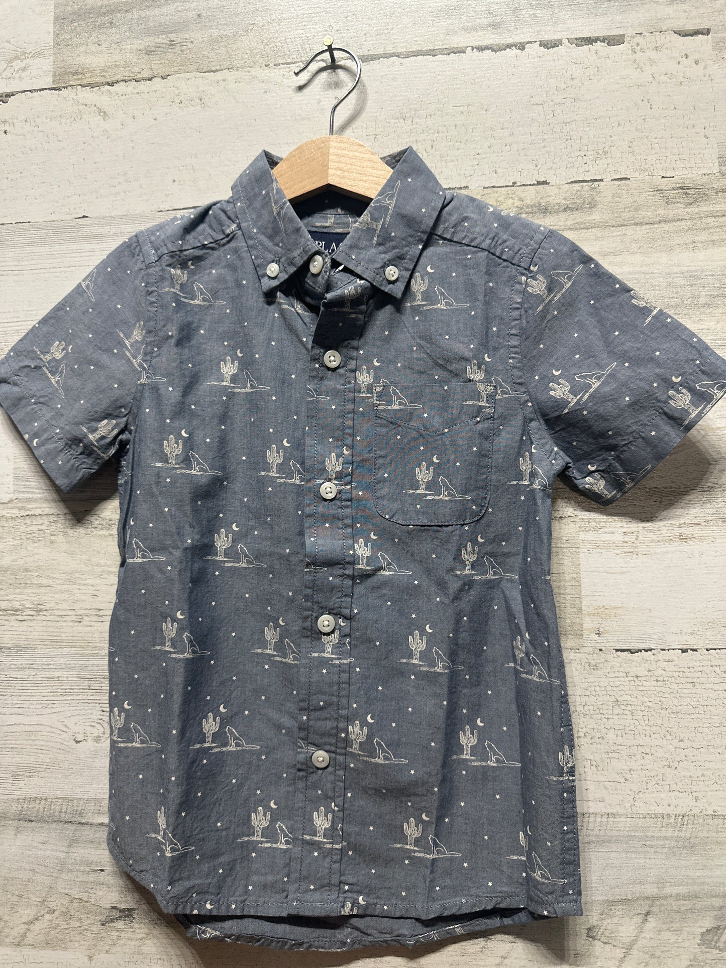 Boys Size 4 XS Children’s Place Button Up Shirt - Very Good Used Condition