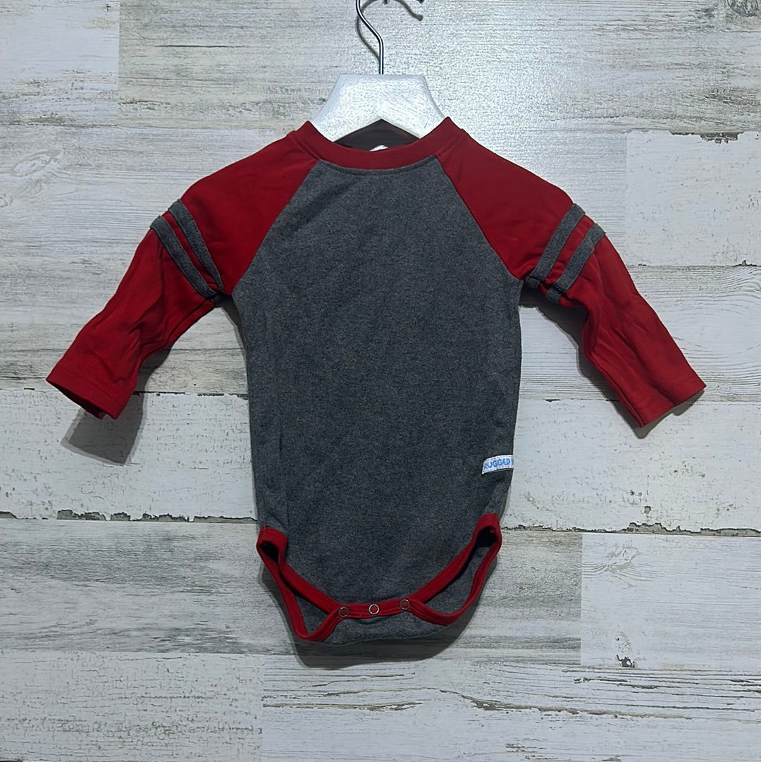 Boys Size 6-12m RuggedButts onesie - Good Used Condition