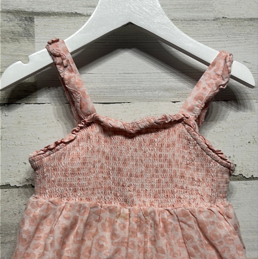 Girls Size 3t Cynthia Rowley Pink Leopard Dress - Play Condition