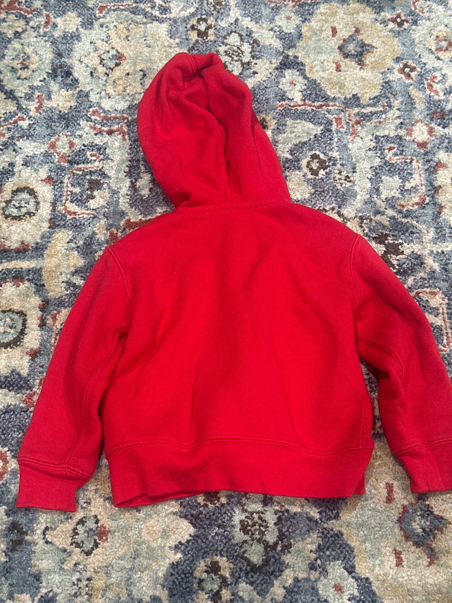 Polo Ralph Lauren Boys 2 / 2T Red Full Zip Hooded Jacket VGUC*