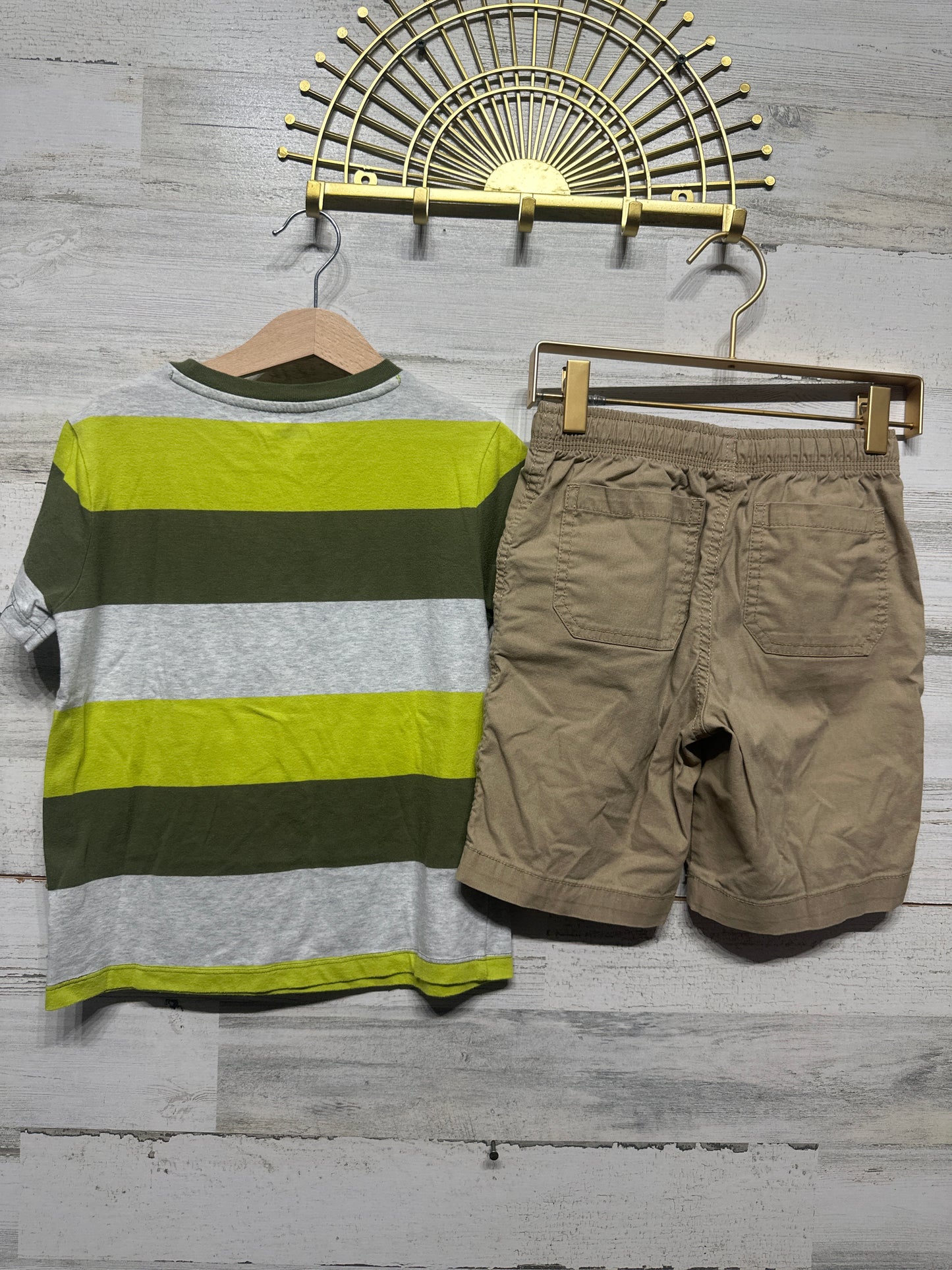 Boys Size 6-7 Old Navy Shirt/Wonder Nation Shorts - Play Condition*