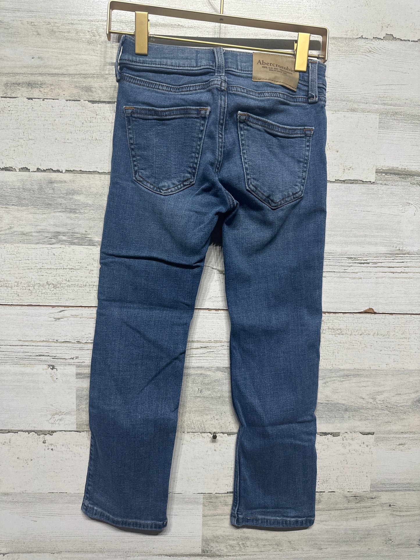 Boys Size 5/6 Long Abercrombie Kids Straight Adjustable Waist Jeans - Play Condition*