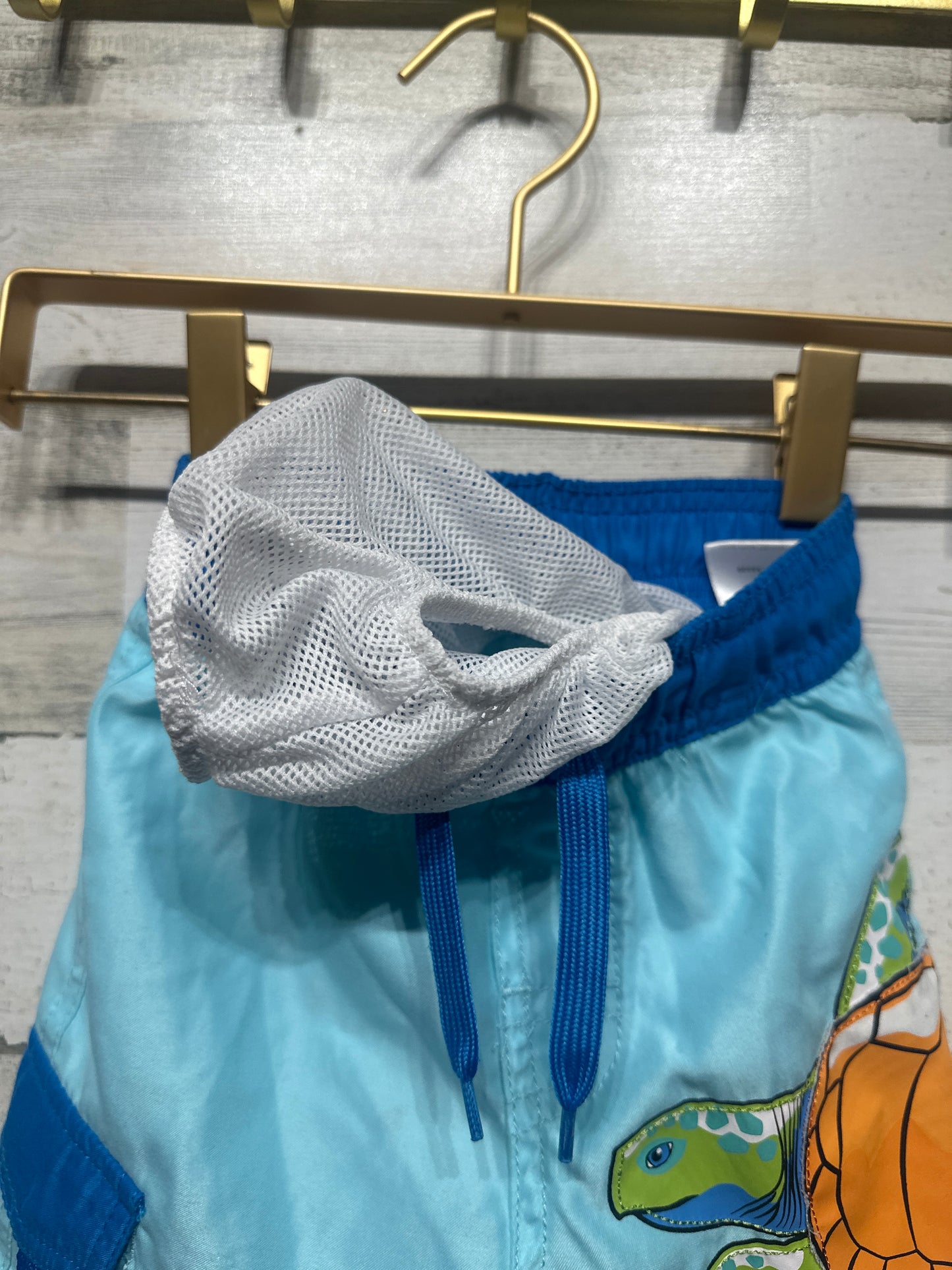 Boys Size 2/3 First Wave Sea Turtle Swim Trunks - Good Used Condition