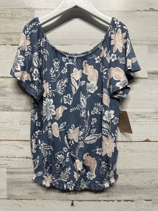 Size 8/10 Bixby Nomad Bamboo Smocked Hem Shirt - New With Tags