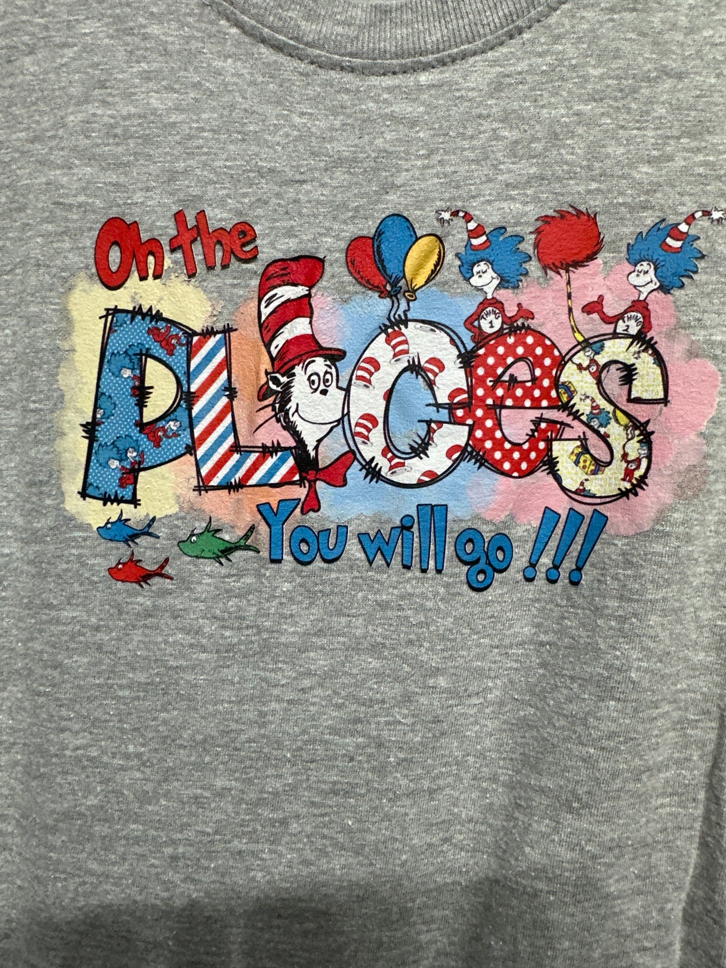 Size 2/3 Dr.Seuss Shirt/BCG Shorts - Outfit Set - Good Used Condition
