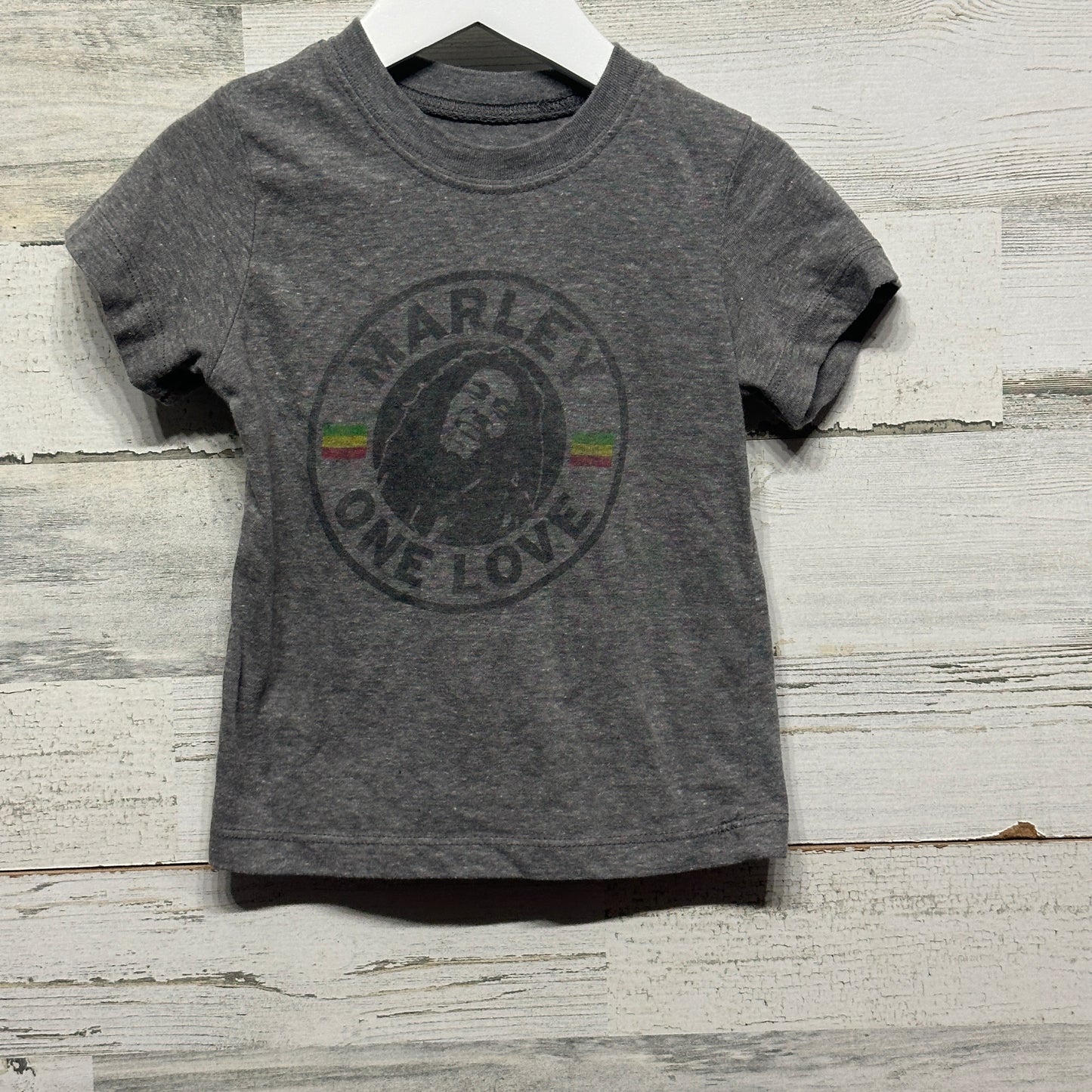 Size 2t Zion Rootswear Bob Marley Tee - Good Used Condition