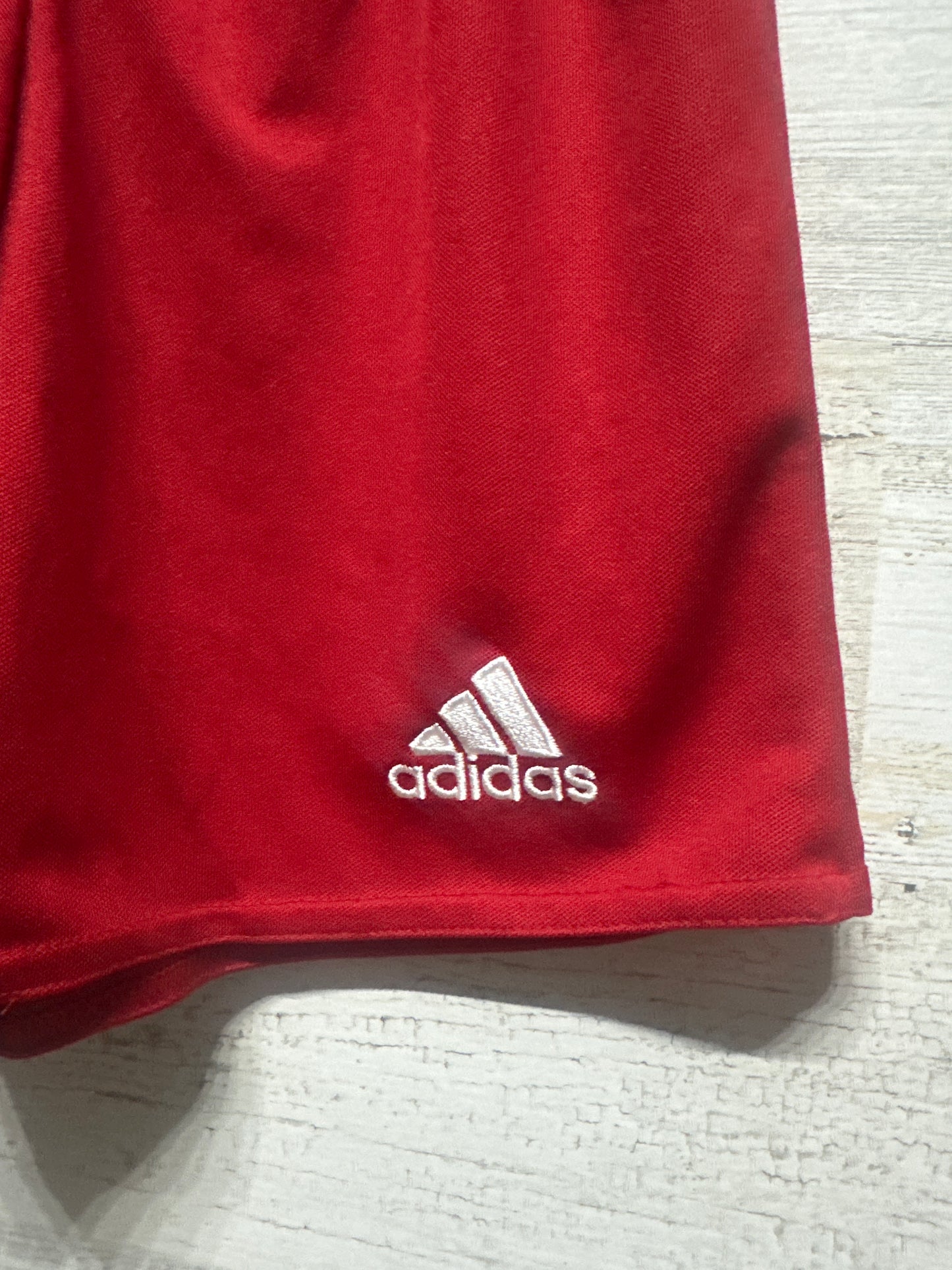 Boys Size XS Adidas Red Climalite Athletic Shorts - Good Used Condition
