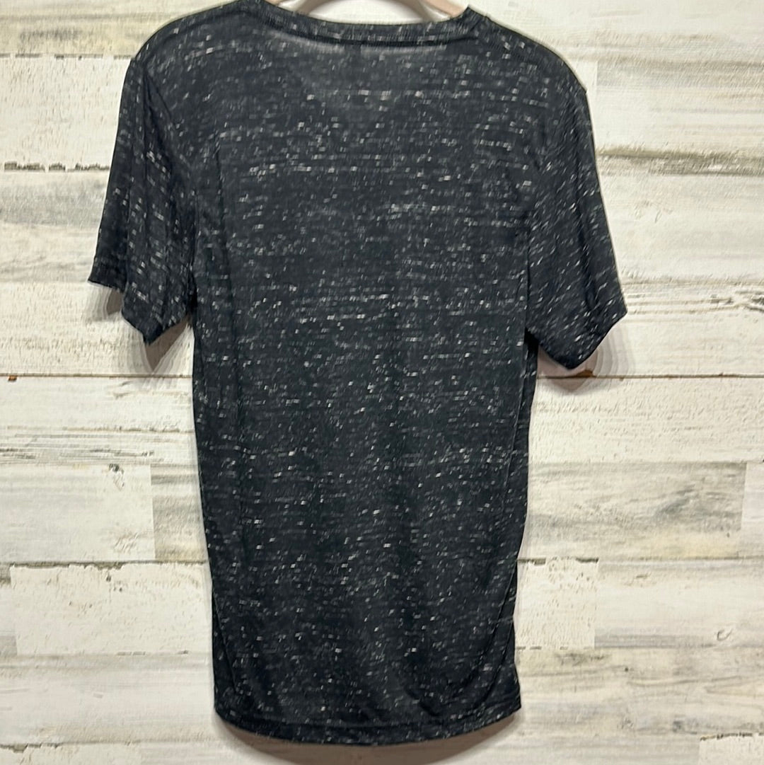Women's Size Small You Cheer I Pray Black and Gold Shirt - Good Used Condition