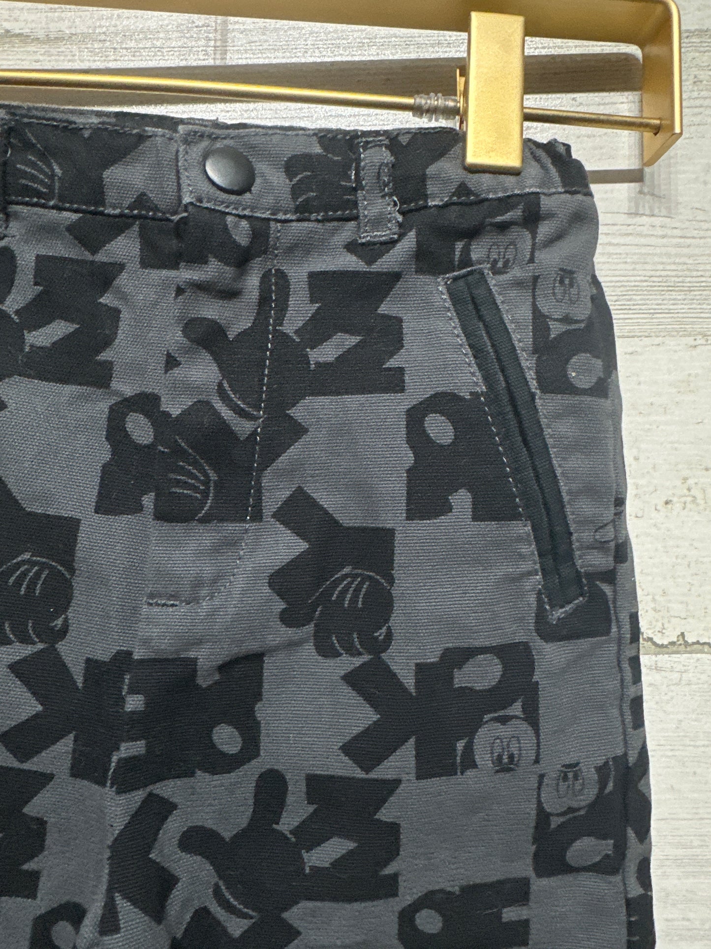 Boys Size 4 Disney Mickey Mouse Pants - Very Good Used Condition
