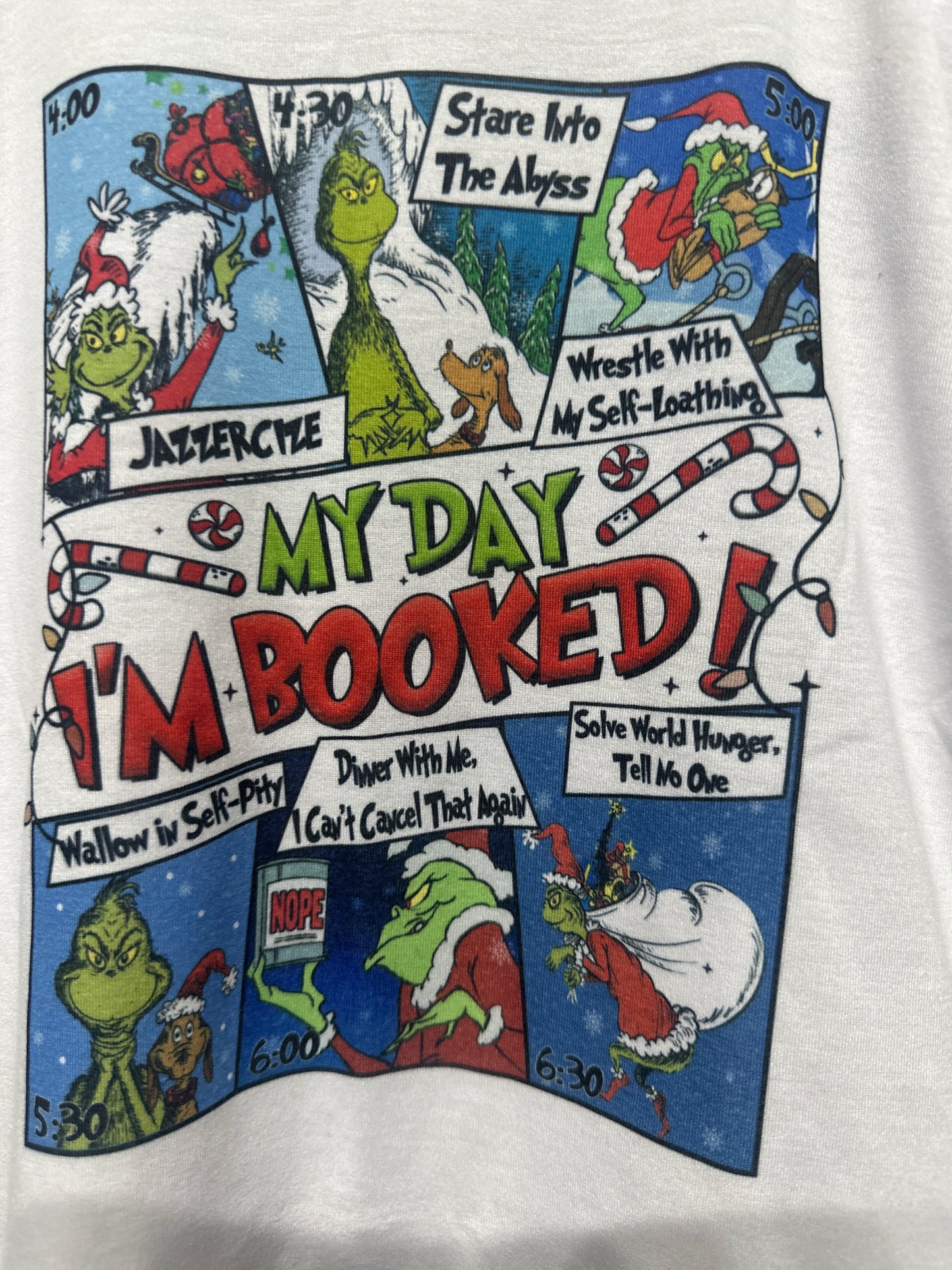 Boys Size 5/6 Sublive Grinch T-Shirt - Very Good Used Condition