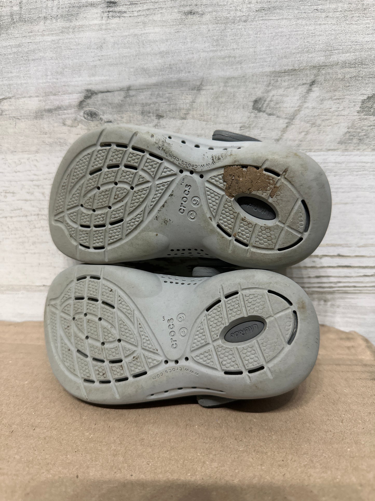 Size 9 (Toddler) Crocs LiteRide Clogs - Good Used Condition