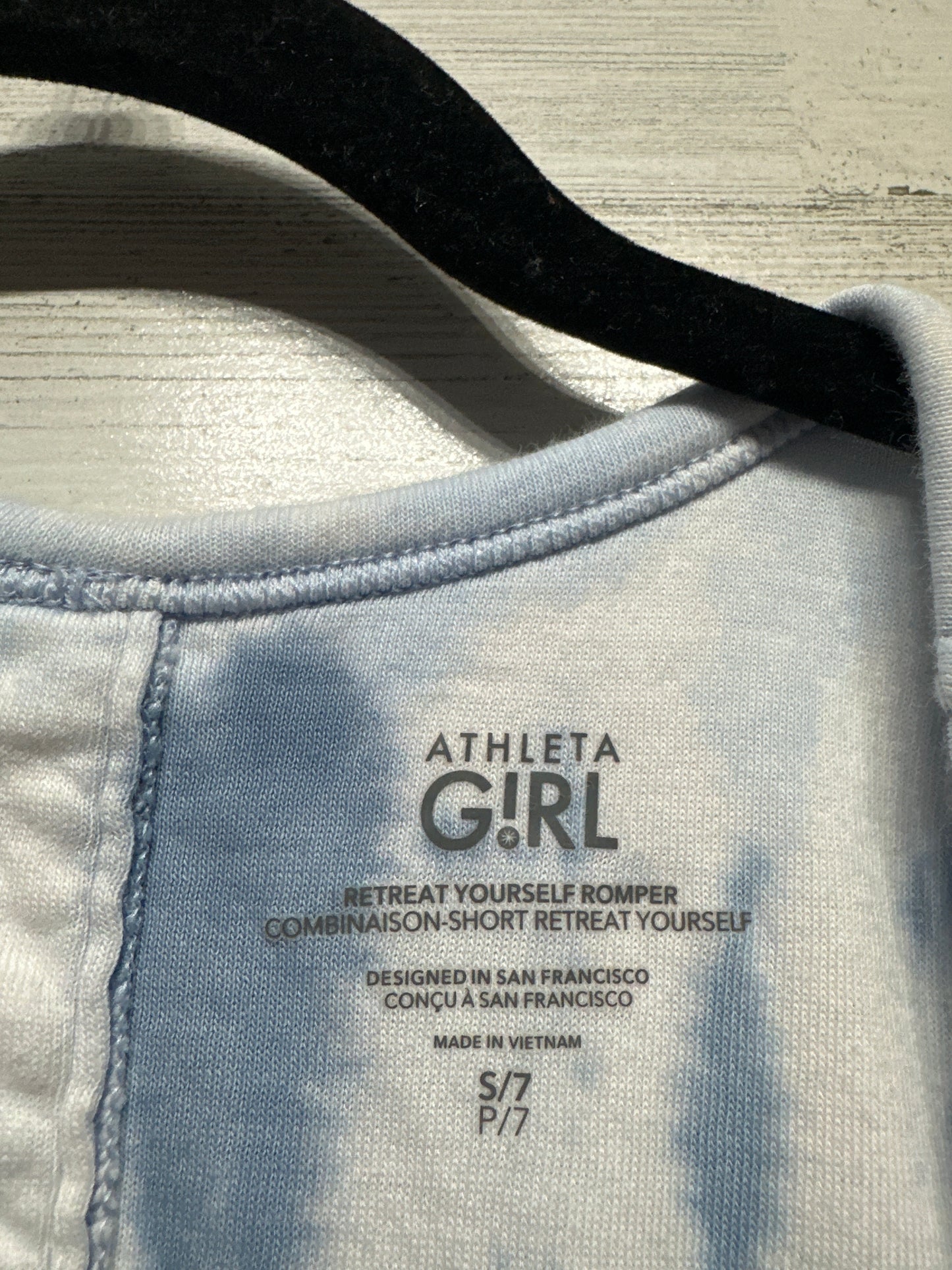 Athleta Girl Size 7 Medium Retreat Yourself Romper VGUC