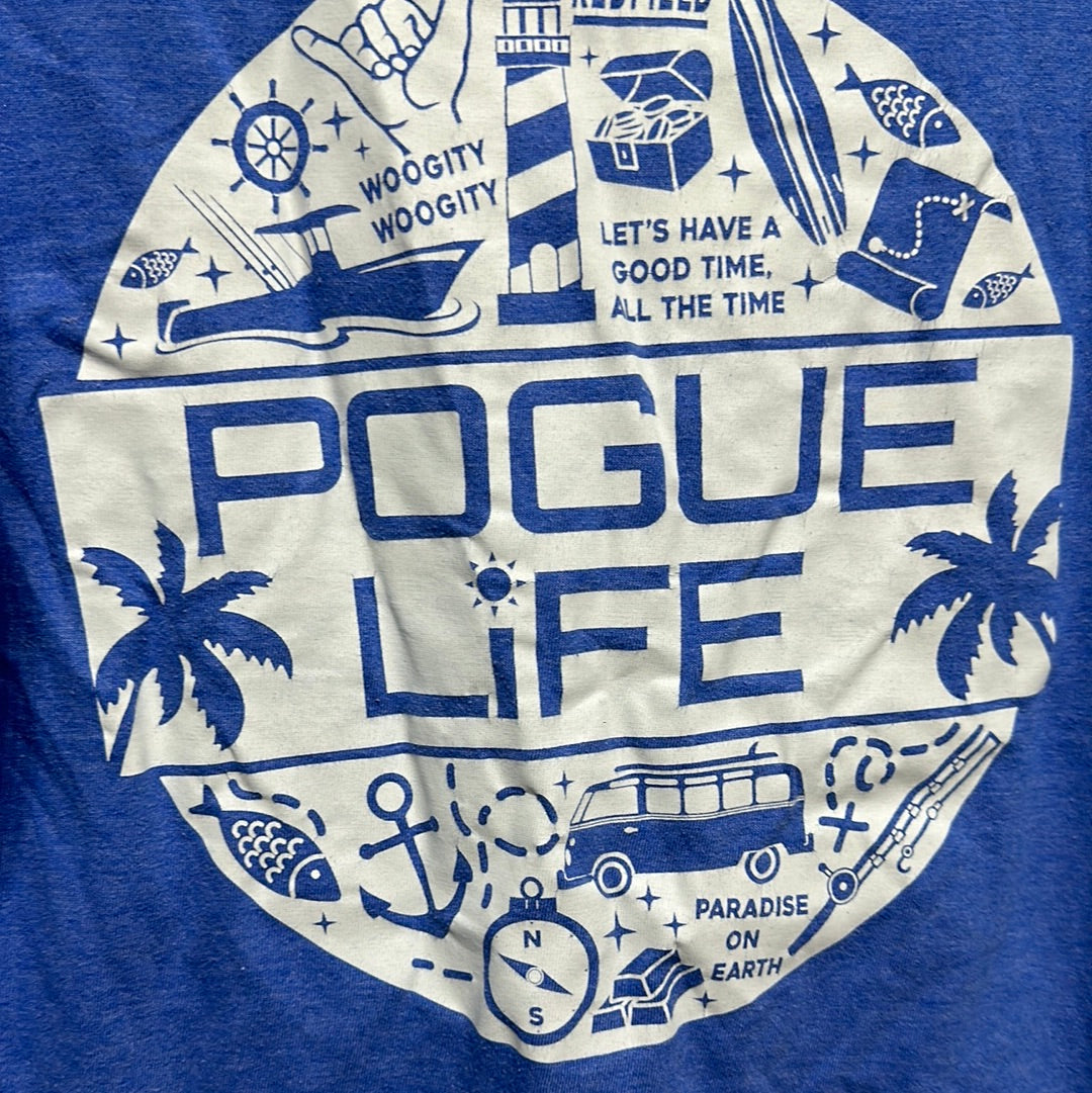 Women's Preowned Size Medium Jadelynn Brooke - Pogue Life Shirt - Good Used Condition