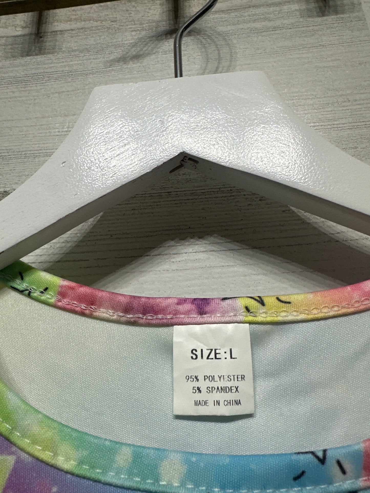 Size Large Rainbow Cat Dress - Very Good Used Condition
