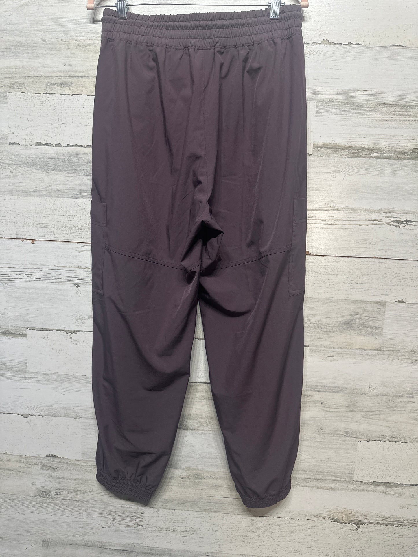 Women's Size Medium Old Navy Stretch Tech Joggers - Eggplant - Very Good Used Condition