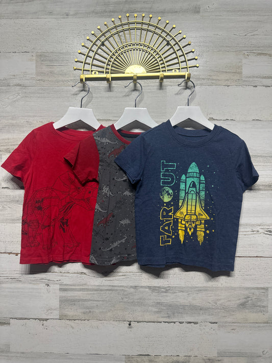 Size 4t Shirt Lot (3 Pieces) - Good Used Condition