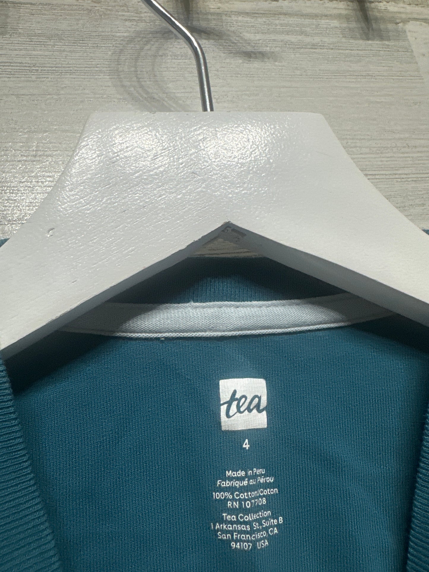 Size 4 TEA Collection Dragon Long Sleeve Shirt - Good Used Condition