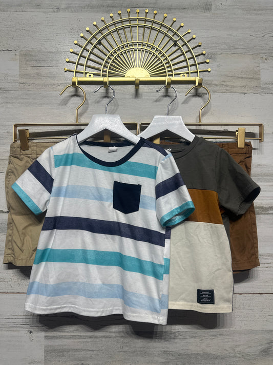 Size 4t Short Sleeve/Shorts Clothing Lot (4 Pieces) - Very Good Used Condition