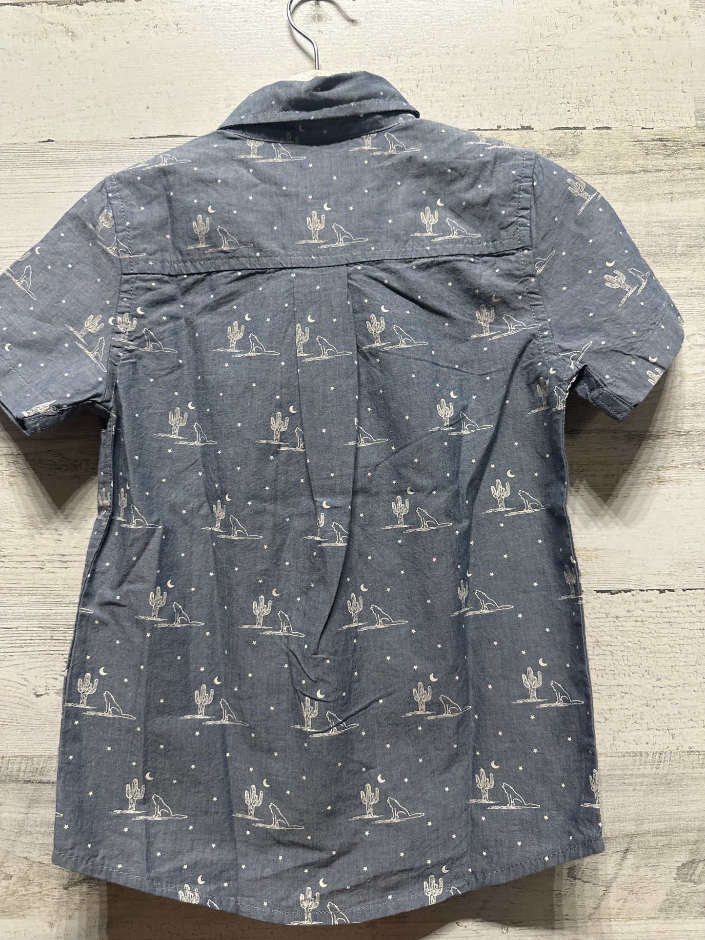 Boys Size 4 XS Children’s Place Button Up Shirt - Very Good Used Condition