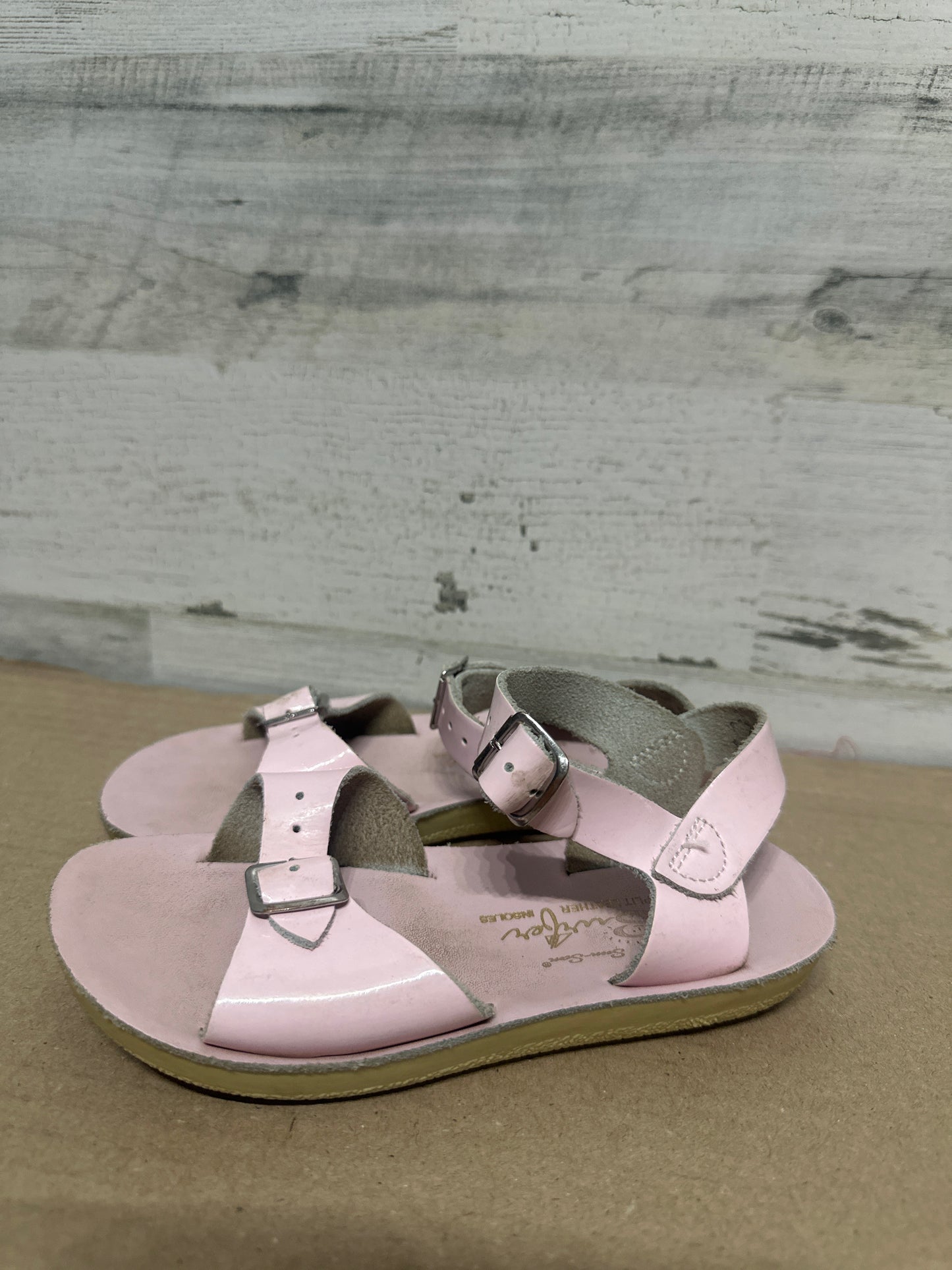 Size 11 Toddler SunSan Surfer Pink Sandals - Good Used Condition*
