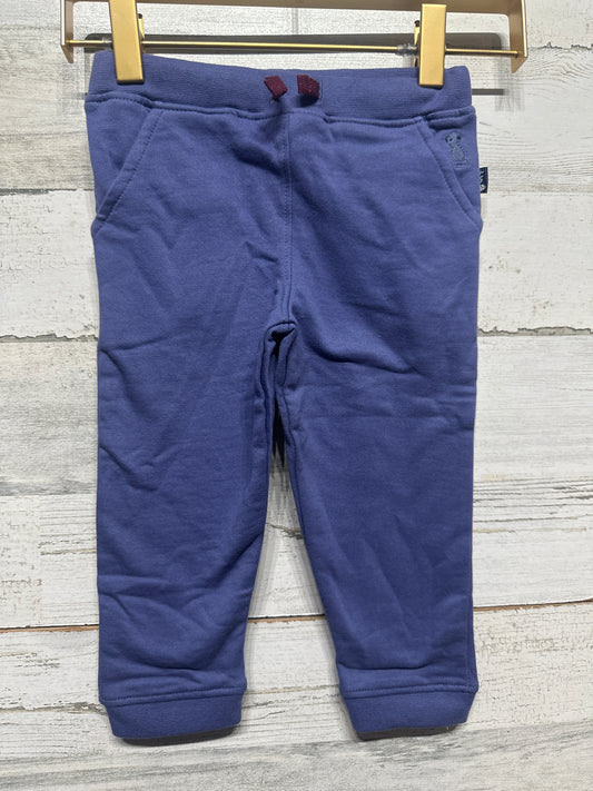 Size 6-12m JoJo Maman Bebe Blue Joggers - New With Tags