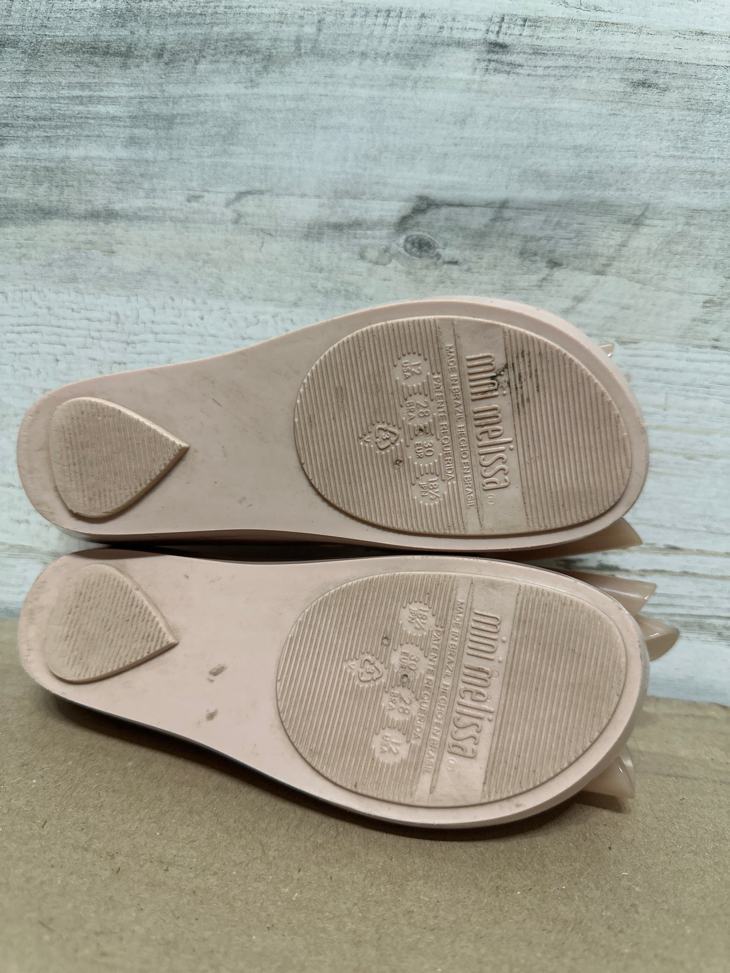 Size 12 Mini Melissa Bow Shoes - Good Used Condition*