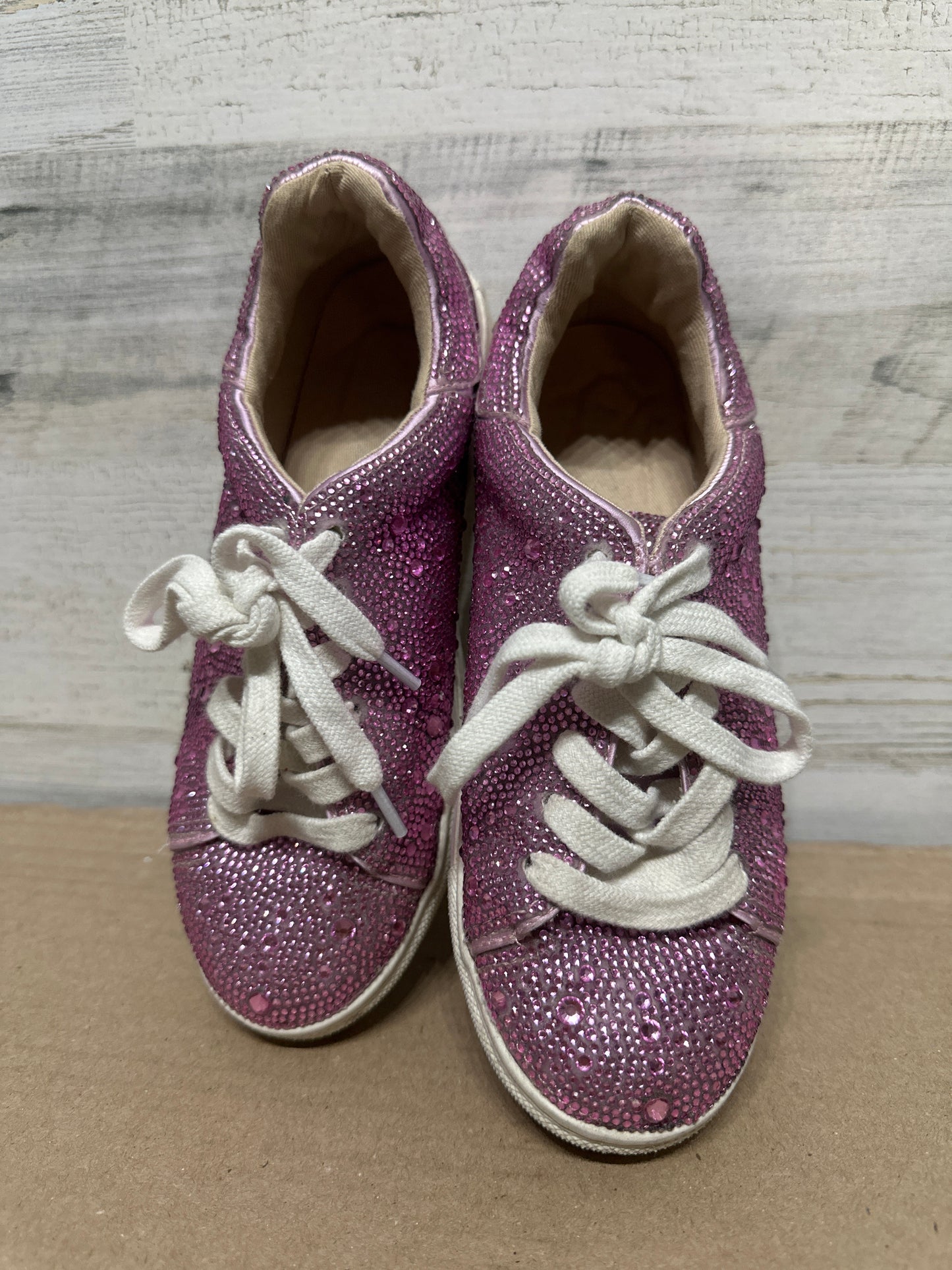 Size 3 (Youth) Steve Madden Sparkle Shoes - Good Used Condition*