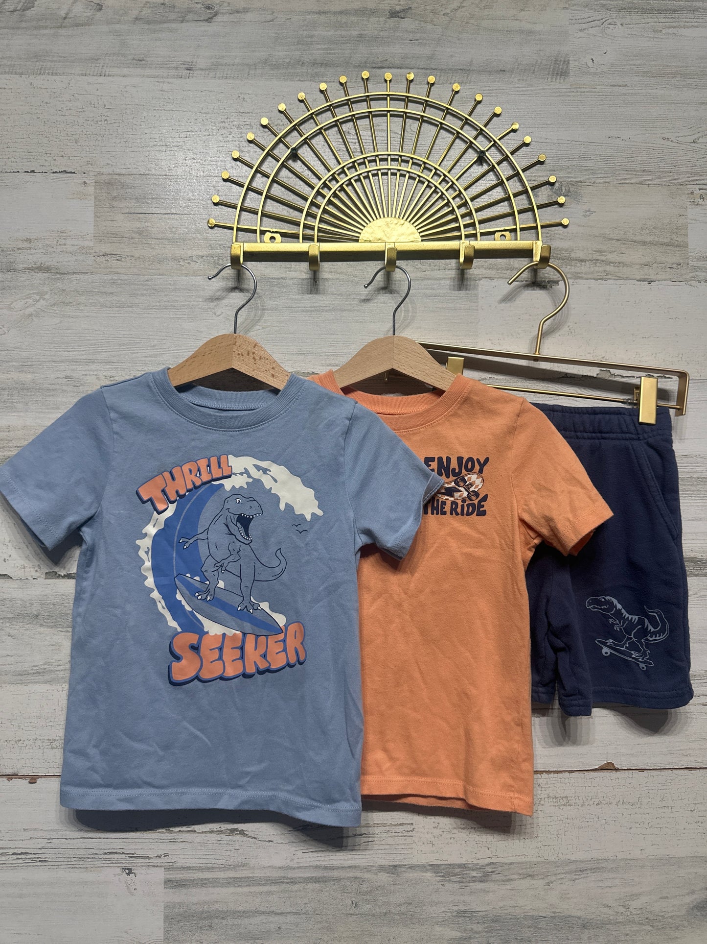 Size 4t Garanimals Dino Clothing Lot (3 Pieces)  - Play Condition*