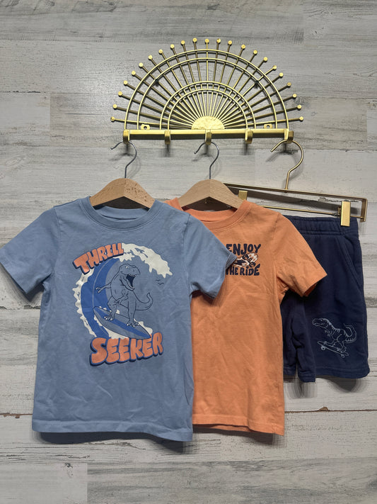 Size 4t Garanimals Dino Clothing Lot (3 Pieces)  - Play Condition*
