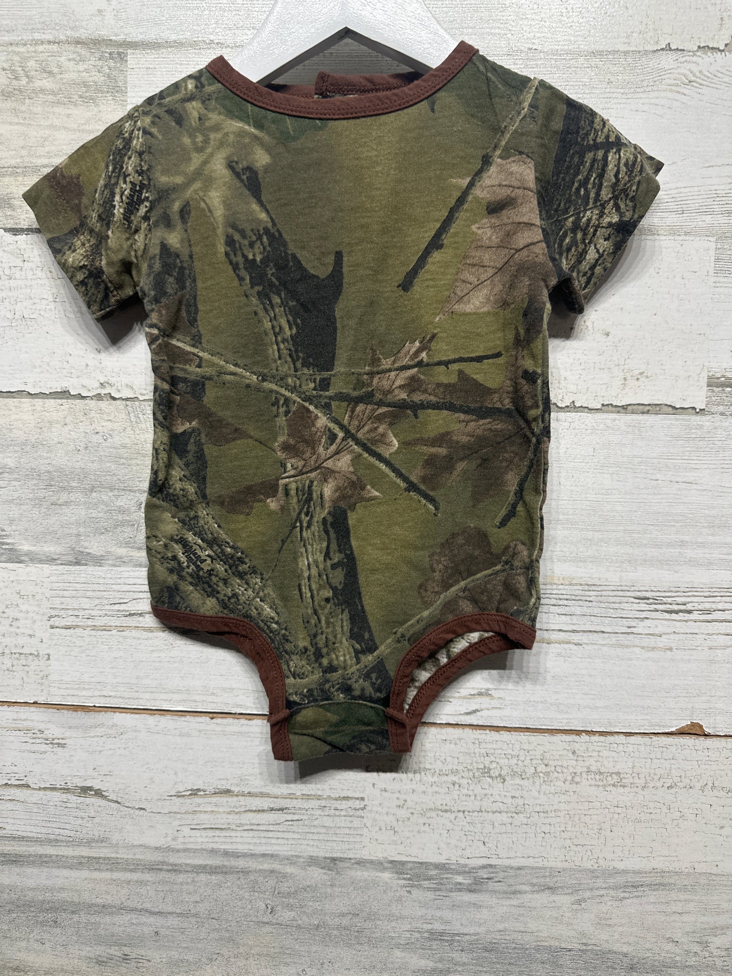 12m Trail Crest Camo Bodysuit - Very Good Used Condition