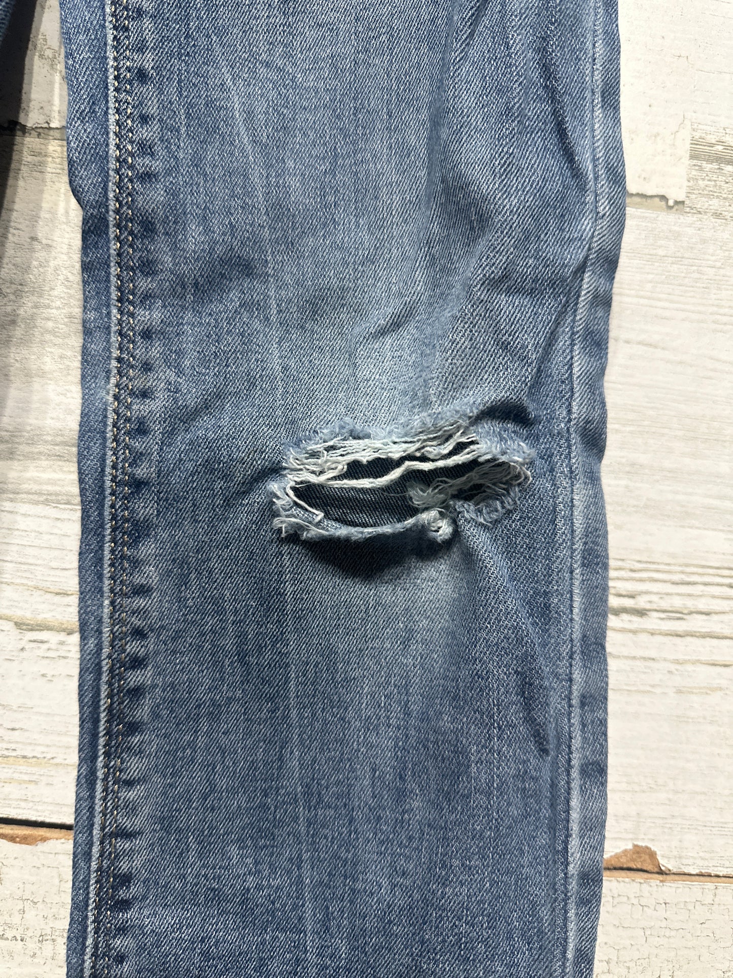 Boys Preowned Size 5t Karate Skinny Old Navy Distressed Jeans - Good Used Condition