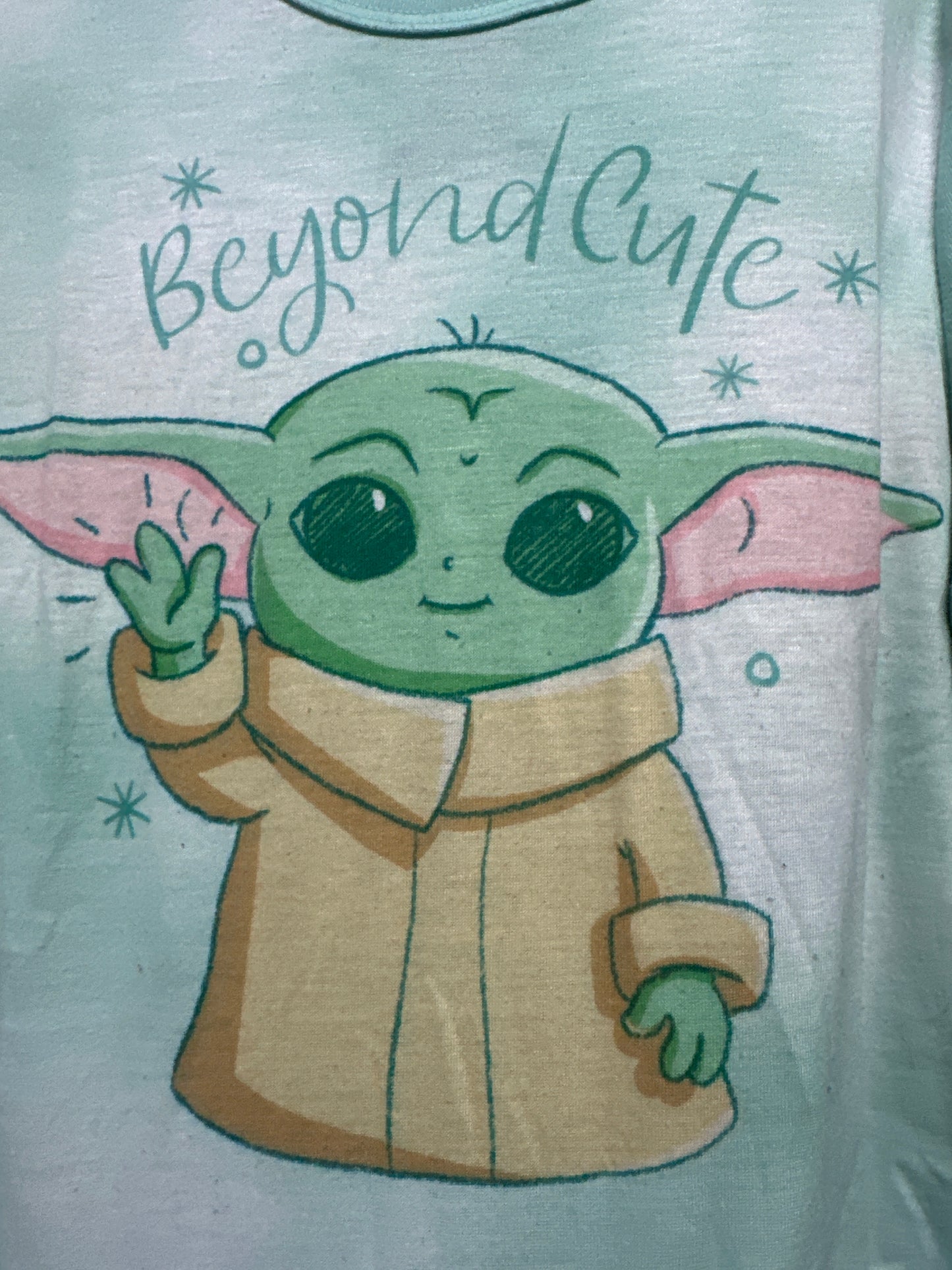Size 10/12 Star Wars Two Piece Pajama Set - Good Used Condition