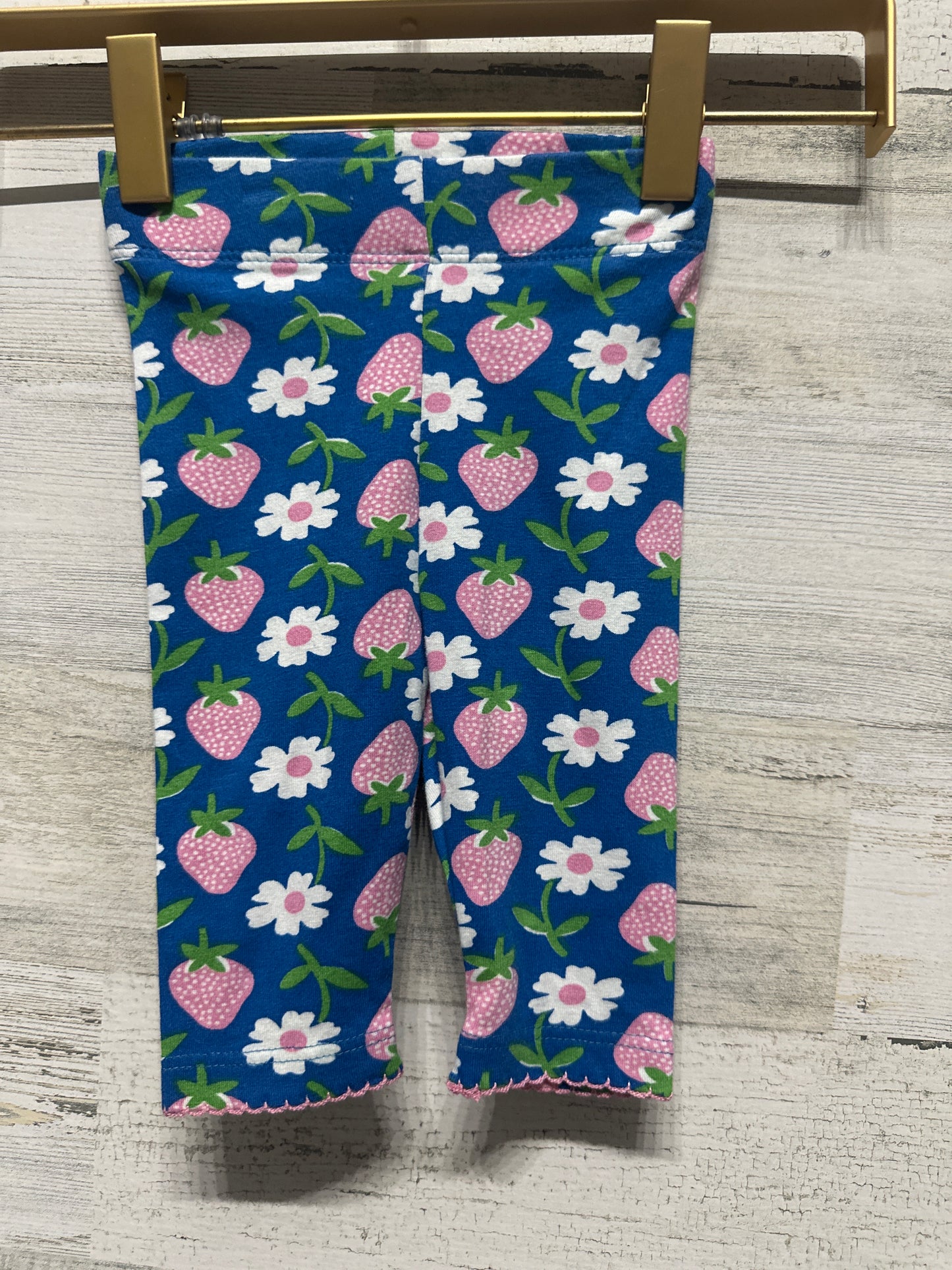 0-3m (62 cm) Baby Boden Strawberry Leggings - Very Good Used Condition