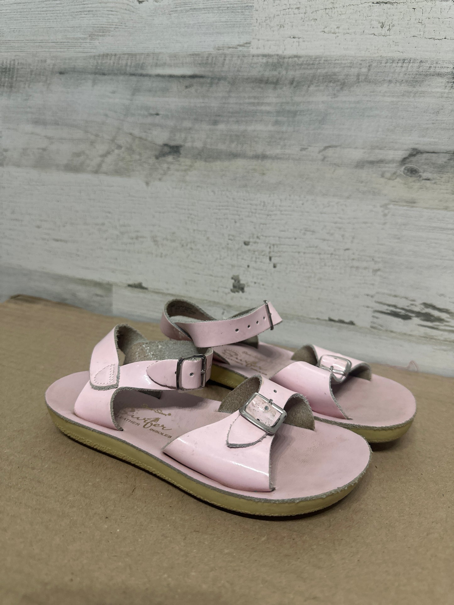 Size 11 Toddler SunSan Surfer Pink Sandals - Good Used Condition*